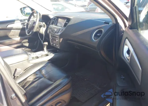 2017 Nissan Pathfinder Sl из США, поврежденный, VIN 5N1DR2MM0HC648167